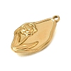 304 Stainless Steel Pendants SA-CBAF4B0-04G-05-2