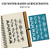 Silk Screen Printing Stencils DIY-WH0419-0003-4