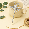 8Pcs 2 Colors Iron & Alloy Hair Bobby Pins PHAR-HY0001-10-3