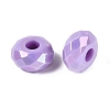 Opaque Acrylic European Beads OACR-E033-23H-2