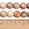 Natural Fossil Coral Beads Strands GG-CBA362F-01-4