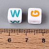 Opaque Acrylic Beads SACR-N020-04M-01-4