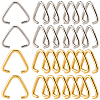 300Pcs 2 Colors Iron Triangle Linking Ring IFIN-SP0001-70-1