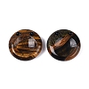 Natural Tiger Eye Thumb Worry Stone G-Q602-12A-1