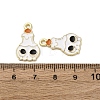 Halloween Alloy Enamel Pendants STAS-I354-01G-A01-3