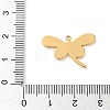 304 Stainless Steel Enamel Pendants STAS-H483-41A-G-3