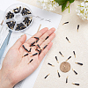 60Pcs 3 Styles Brass with Plastic Fishing Rig Floats FIND-FH0001-79-4
