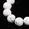 Natural Howlite Beads Stretch Bracelets BJEW-T022-04O-3