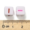 Opaque Acrylic Beads OACR-I022-01I-3