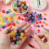 Transparent Acrylic Beads FACR-YW0001-05B-5