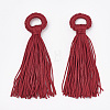 Polyester Tassel Big Pendant Decorations X-FIND-S274-04-1