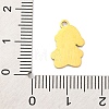 Christmas Theme 201 Stainless Steel Charms STAS-Q015-13G-02-3