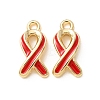 Alloy Enamel Pendants AL-CBA7256-14G-1