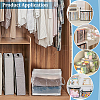 Large Capacity Transparent PVC Plastic Zipper Bags with Handle for Book Storage ABAG-WH0045-92A-5