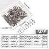 270Pcs 9 Style 304 Stainless Steel Fly Hook Lure Snap FIND-FH0002-95-5