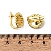 Brass Hoop Earring Findings KK-Z154-09G-3