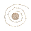 Handmade Natural Cultured Freshwater Pearl Link Chains AJEW-JB01586-01-2