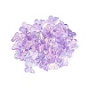 Electroplate Transparent Glass Beads EGLA-N057-03E-1