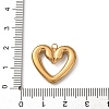 304 Stainless Steel Rhinestone Pendants STAS-B139-03G-02-3