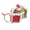 Christmas House PVC Pendant Decorations HJEW-003-02A-2