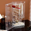 Acrylic Jewerly Hanging Necklaces Organizer Storage Boxes PW-WG53E9D-04-1