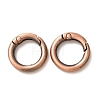 Alloy Spring Gate Rings PALLOY-H245-R-1
