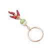 Porcelain & Alloy Enamel Keychain KEYC-JKC01156-6