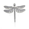 Alloy Enamel Dragonfly Big Pendants LS-ENAM-L034-08P-2