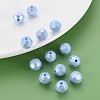Opaque Acrylic Beads MACR-S373-69-A05-6