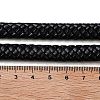 10M 8-Ply PU Leather Braided Cord WL-WH0014-01A-3