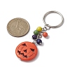 Halloween Synthetic Turquoise Keychains KEYC-JKC00764-3