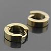 Brass Huggie Hoop Earrings EJEW-EE0002-252C-3