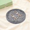 1Pc Flat Round Ceramic Jewelry Display Trays AJEW-BBC0002-49A-6