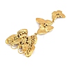 Alloy Rhinestone Lapel Pin Brooches JEWB-B042-03B-2
