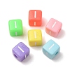 Opaque Acrylic European Beads AC-CBA7A73-01I-1