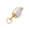 Natural Cultured Freshwater Pearl Pendants PALLOY-JF05029-5