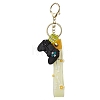 Flower PVC Rope & Resin Keychains KEYC-JKC00899-2