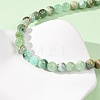 8MM Natural Green Line Jasper Round Beaded Necklaces GG-CBAA808-02P-B-3