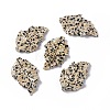 Natural Dalmatian Jasper Pendants G-I336-01-06-3