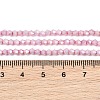 Electroplate Bicone Glass Beads Strands GL-T021-2.5x3mm-16-21-4