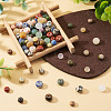 1 Strand 2 Sizes Natural Mixed Gemstone Beads Strands G-TA0003-06-5