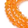 Transparent Electroplate Glass Beads Strands EGLA-A039-T2mm-A23-3