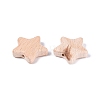 Natural Beech Wood Beads WOOD-Q001-05-2