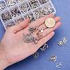 Tibetan Silver Anchor & Helm Pendants TIBEP-PH0004-15AS-4