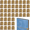 60Pcs Alloy Binding Clip for Bag FIND-CP0004-01-1
