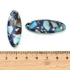 Dyed Synthetic Imperial Jasper Pendants GG-CBAA20A-09B-3
