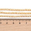 Electroplate Bicone Glass Beads Strands GL-T021-2.5x3mm-16-15-4