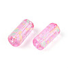 Picasso Transparent Glass Bugle Beads SEED-N010-02A-2