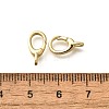 Brass Spring Gate Rings KK-Q043-12G-3