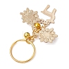 Alloy Enamel with Cubic Zirconia Keychain KEYC-JKC00863-4